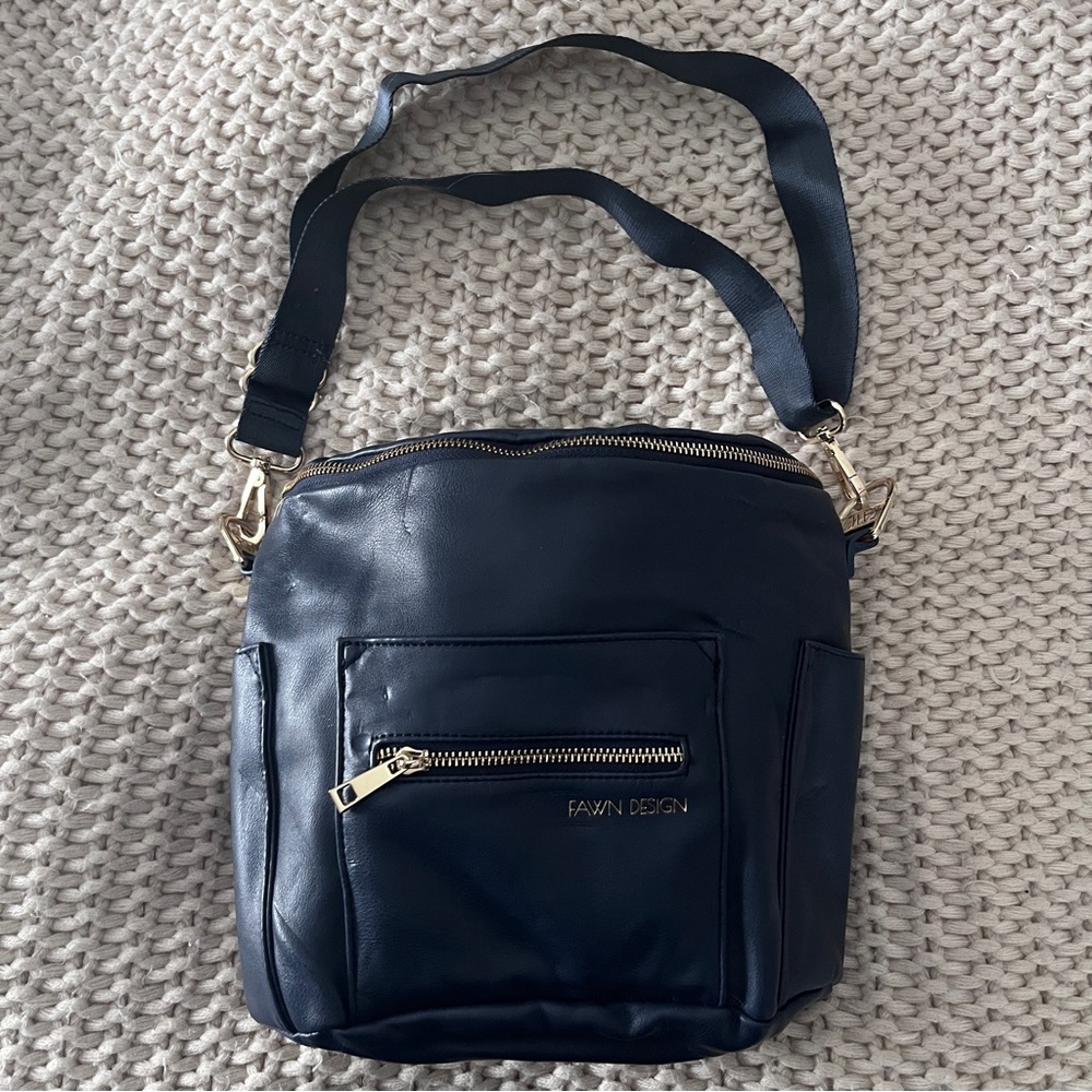Fawn Design Navy Blue Mini Backpack - Picture 2 of 3